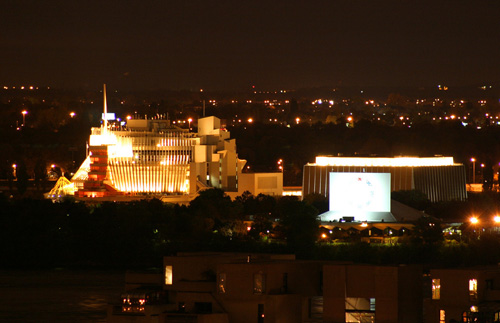 Photo de l'Ile Notre-Dame vue du Nord